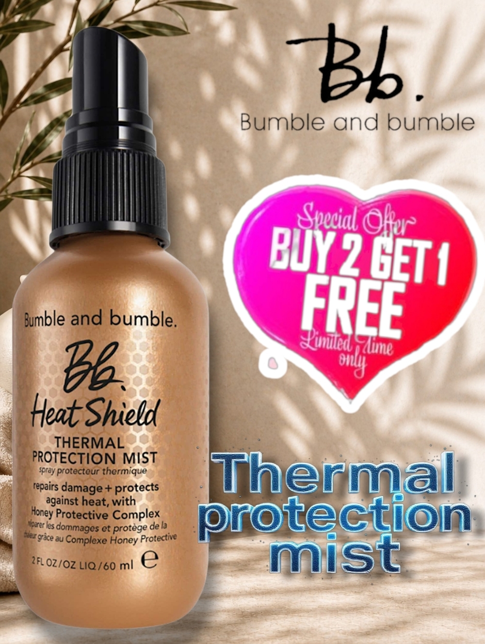 Bumble and Bumble Heat Protectant Spray
